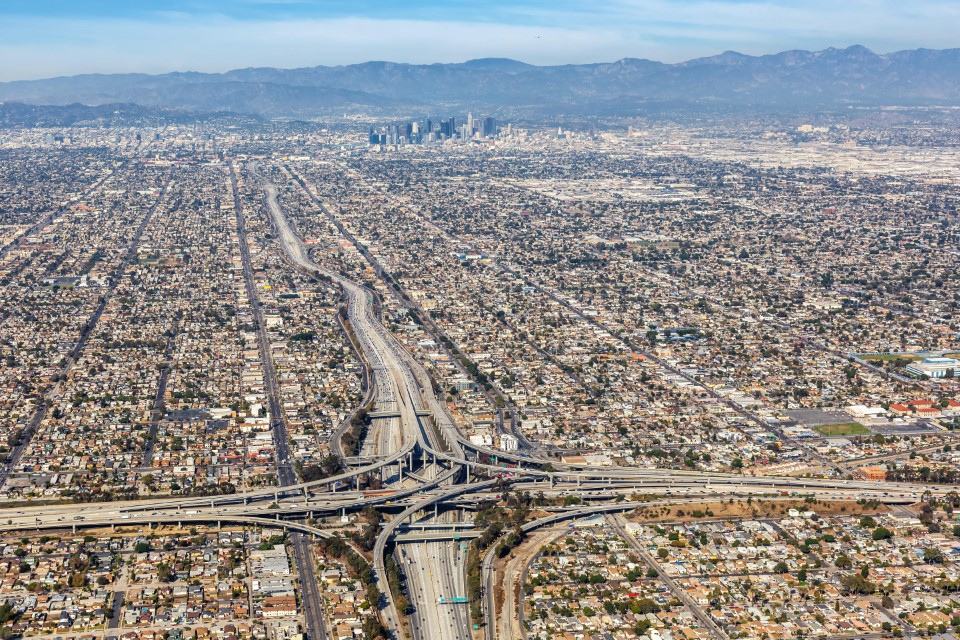 Luftaufnahme Los Angeles